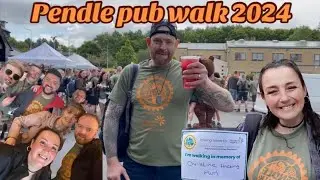 Pendle pub walk 2024 for the Pendleside Hospice charity 6/7/24 #pendlesidehospice #fyp