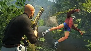 HITMAN 2 -  Three Headed to LOUD Shotgun Elimination  - Suit Only