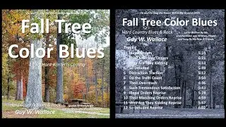 163 Fall Tree Color Blues