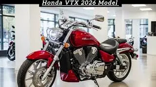 Honda VTX 2026 | Classic Cruiser Style Meets Modern Power