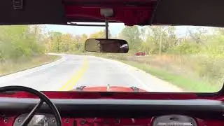 71 FJ40 Iowa countryside drive