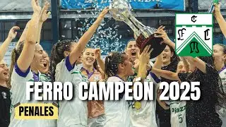 Ferro campeón 2025 por penales | La definición completa vs All Boys | Futsal Femenin AFA
