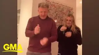 Gordon Ramsay dancing with his daughter is just the quarantine energy we need | GMA Digital