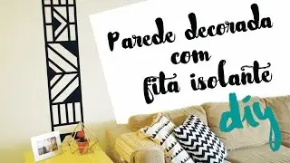 DESAFIO DIY: Decore com fita isolante! por Isabelle Verona