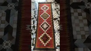 Handwoven Tribal Wool & Jute Rug &ndash; Bohemian Kilim Style #rugby #rugs #kill #art
