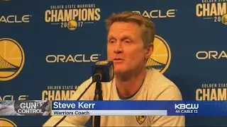 Warriors Coach Steve Kerr Urges Government To Help End Gun Violence