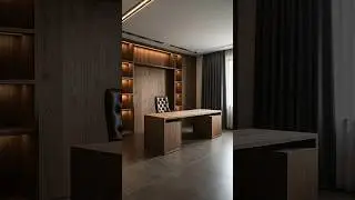 Luxury Executive Home Office Transformation | Cinematic Renovation #homerenovation #interiordesign
