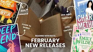 February Book Releases 2025 #booktube #newbookalert #newbookrelease