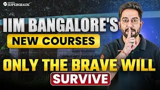 🚨 IIM Bangalore Releases Detailed Info on New Offline UG Courses! 📢| Must Know ⚠️
