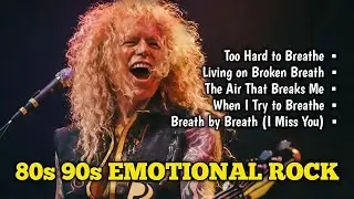 Best Emotional Slow Rock Ballads 80s 90s 2026 | Too Hard to Breathe