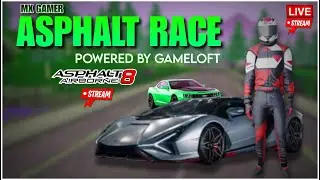 ASPHALT 8 - CAR RACING GAME LIVE || #carracing #mxislive #ytlive #livegaming