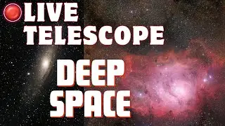 🔴 LIVE Telescope: 🔭 Lagoon Nebula | Hourglass Nebula⏳ 🌀 ✨ 🌌  🪐 with Seestar s50 Smart Telescope