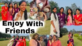 Jubilee Park Jamshedpur 😎👻🙈 || Vlogging with friends 😍|| Full Masti 😂 ​#Kavita Mahato 🫶 #vlog 👀✨❤️
