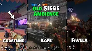 Old Siege Atmosphere (R6 Night Maps)