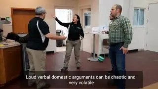 De-escalation training with Ravenna Baptist church, Ravenna, MI