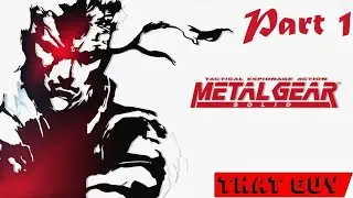 Metal Gear Solid | Part 1 | Infiltrate Shadow Moses [FULL GAME]
