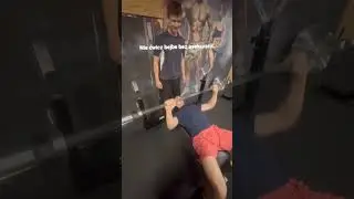 Nie pr&oacute;bujecie z takim ciężarem bez asekuracji!#gym #wk #viral #shorts #wkdzik @EKIPAWK