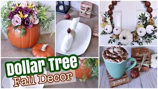 5 DOLLAR TREE DIY Fall Home Decor Crafts