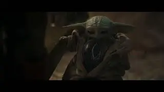The Armorer forge next piece of Grogus armor - The Mandalorian Season Three (2023)