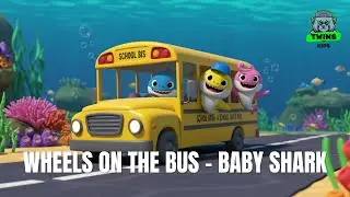 Wheels On The Bus | Baby Shark Rhymes New | TwinsKids
