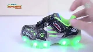 Boys SKECHERS Super Hot Lights SHOES Light Up Sneakers