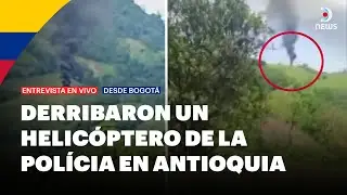 🚨 Alerta por el ataque de un dron explosivo a helicóptero policial en Colombia | DNews