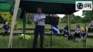 A poem delivered at Holyrood by Burns biographer Paddy S Hogg on the topic of Anti Fracking.