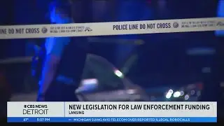 Michigan lawmakers introduce new legislation for law enforcement funding