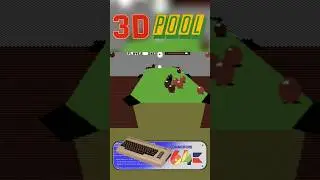 Immerse Yourself in Retro Fun with 3D Pool on C64 | Classic Gaming at its Finest! #shorts #c64