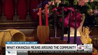 VIDEO: Charleston organizations celebrate Kwanzaa with community events