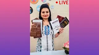 LIVE🔴CLASS on Chocolate Garnishing Cake🍫Chocolate Melting,Decorating & Storage DEMO ke sath with CBK