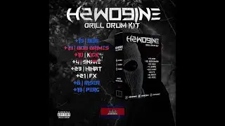 ( 100+ ) FREE  DRILL DRUM KIT | 808 - 808 Grimes - Kick - Snare - HiHat - FX - Riser - Perc ........
