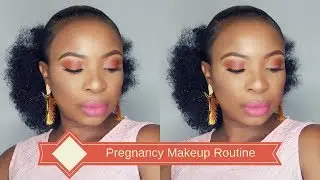 MY EASY PREGNANCY MAKEUP ROUTINE | South African Youtuber