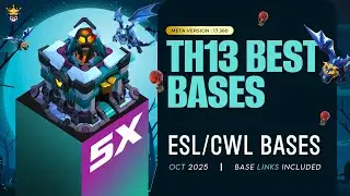TH13 Bases for Ranked Mode and Wars | Clash of Clans