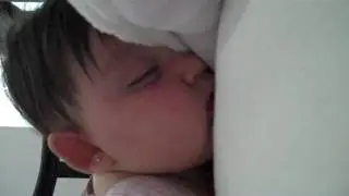 Aspen sure sleeps in some funny positions!