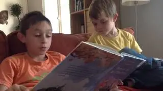 Gael fait la lecture