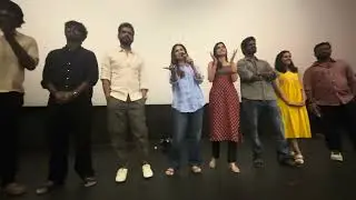 With Love Tamil Movie Team at FDFS 🔥 | Fans Celebration & Smiles 💖 #tamilcinema #movieteam 