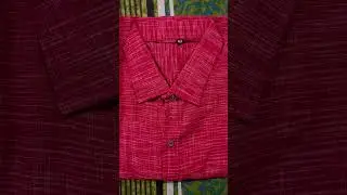 Khadi cotton full sleeve shirts for men #khadi #india #handloom #jute #made #pure #cotton #shirts