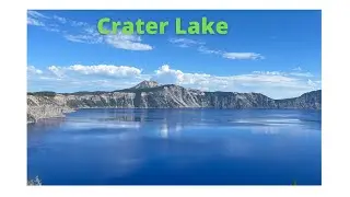 Deepest lake in the U.S.A. Crater Lake National Park