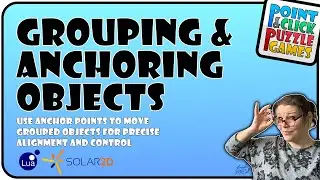 How to Group Objects Together and Adjust Anchor Point Settings on both the Parent and Child Objects.