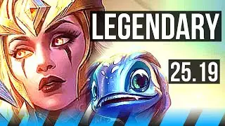 LEBLANC vs FIZZ (MID) | 20/1/13, 55k DMG, Legendary | EUW Diamond | 25.19