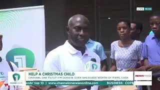 Help a Christmas Child: Channel One TV & Citi FM Donate Over GH₵30,000 Worth of Items and Cash