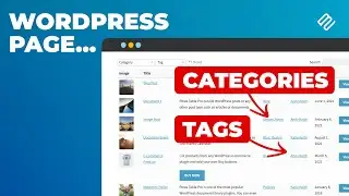 Категории страниц WordPress: умный способ категоризации и тегирования страниц