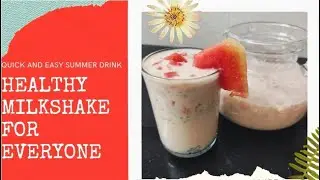 Watermelon Mocktail I Super Cool Watermelon Milk Shake I l Healthy Vegan Milk Shake l Watermelon  I