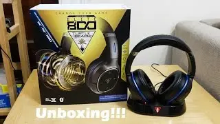 Turtle Beach Elite 800 Unboxing & PS4 setup