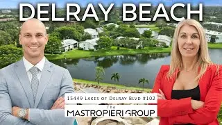 Delray Beach Condo Tour | Lakes of Delray | 15449 Lakes of Delray Blvd Apt 102