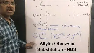 Reaction Mechanism 04 || Free Radical Substitution 03 | Allylic Substitution - NBS JEE MAINS/NEET