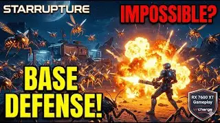 CAN WE SURVIVE? 😱 StarRupture Base Building & Horde Defense! vRcharge  gamer part 3