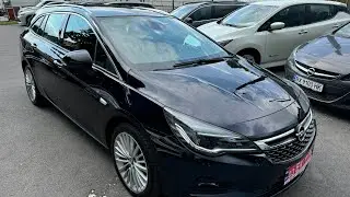 OPEL ASTRA K 1.6 HDi 2018 AISIN 6AT 175km Темно-синій чорний хамелеон 12400$ продаж пригон під ключ
