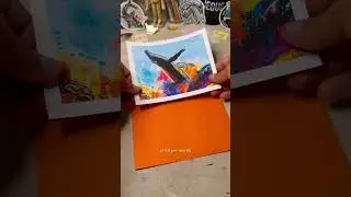 Launching my $8 monthly art print club 💌📬✨🥳 #artist #artclub #shorts #artstudio